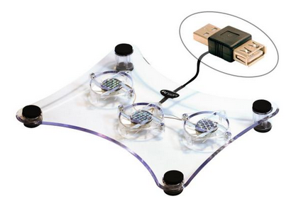 BASE ENFRIADORA ARGOM 3 FANS ARG-CF-0639.